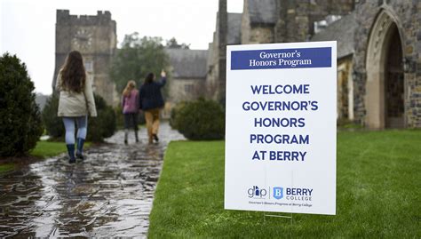 2021 Governor’s Honors Program Scholars Returns to Berry College
