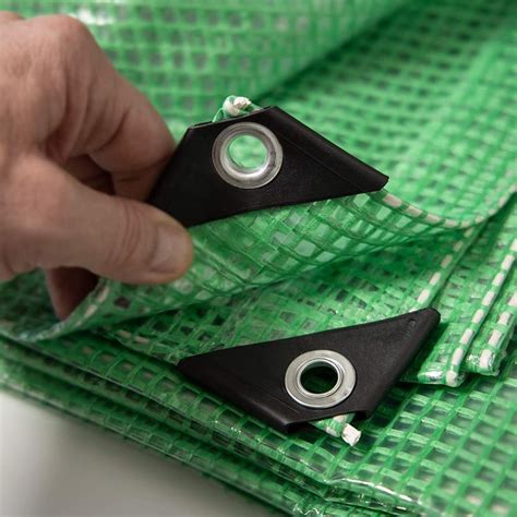 Telone Leno 140 g/m² 2 x 3 m verde/trasparente