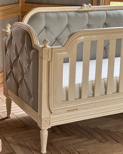 Louis XVI cot inspired by the Unfurling – Parrot & Lily Pvt Ltd