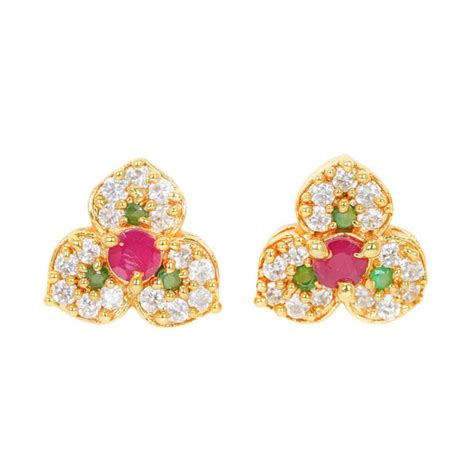 Stylish AD Diamond Studs for Women – Ramdev art fashion jewellery