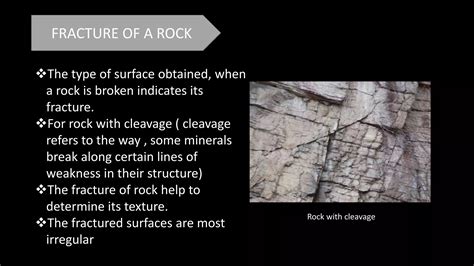fractures of rocks | PPTX