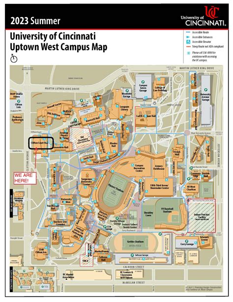 Benedictine University Campus Map
