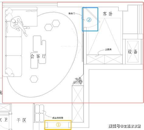 生活家家居中国户型TOP100黄金榜 | 福州105㎡三居室，爆改重塑空间动线_客户