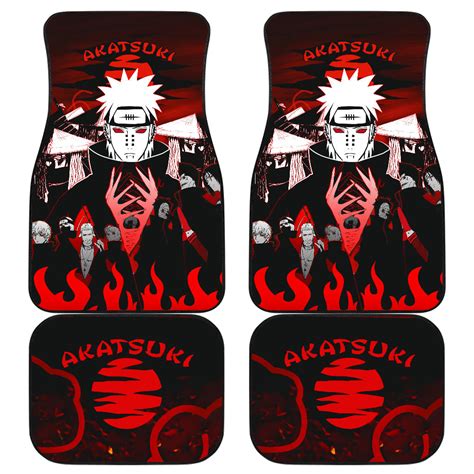 Akatsuki Anime Themed Durable Car Floor Mats - AnimeBape