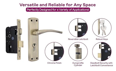 Godrej Mortise Lock | BM 01 Handle Lock Set | 200mm Lockbody ...