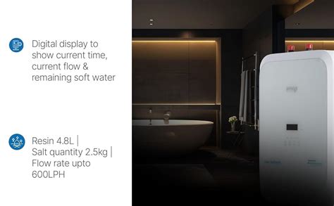 ZeroB NANO Soft | Automatic Water Softener for Home & Bathroom | Hard ...