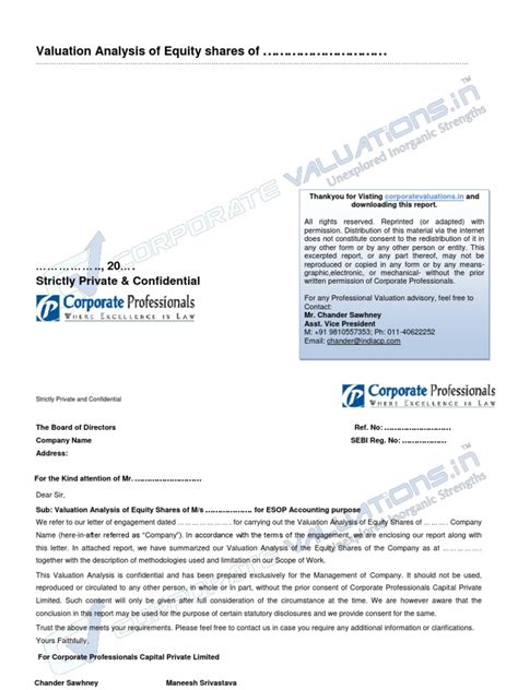 Image result for ESOP Statement Example