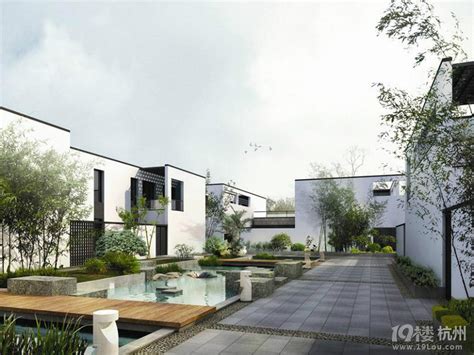 新中式景观庭院花园3d模型下载-【集简空间】「每日更新」