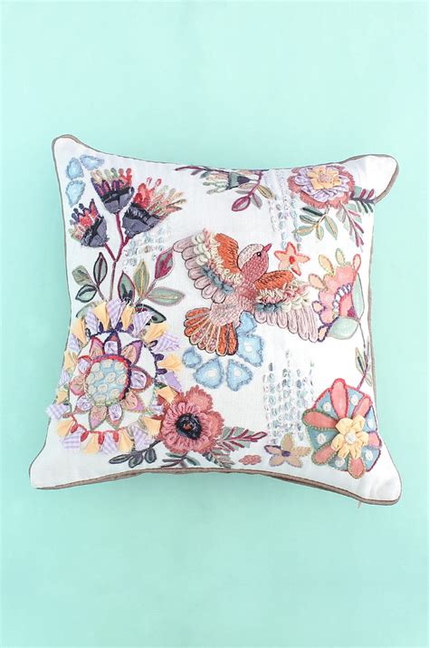 Buy Alice Embroidered Cushion Cover Online | Wishing Chair
