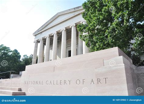 National Gallery of Art in Washington DC, USA Editorial Photography ...