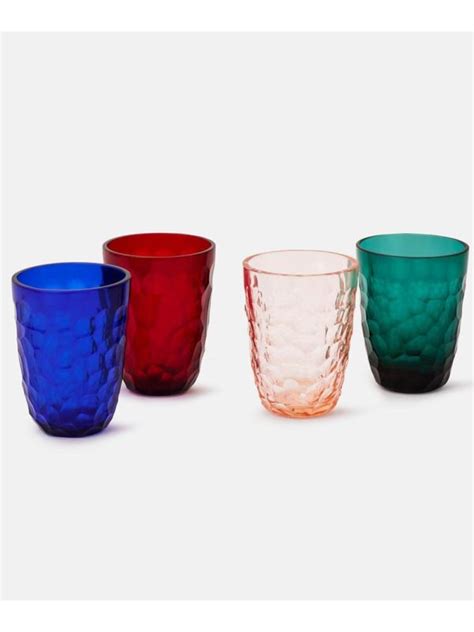 Blue glass tumbler | Buy blue water glass online | Kalpané