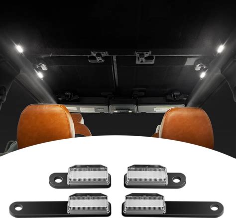 Amazon.com: Mabett LED Interior Dome Lights 4Pcs Kit Fit Ford Bronco ...