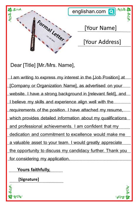 Write a Letter in English | Formal and Informal Letter Writing