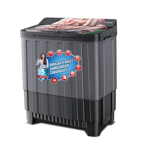 Intex 8.5 KG Semi-Automatic Washing Machine - SA85BGFG – Intex Technologies