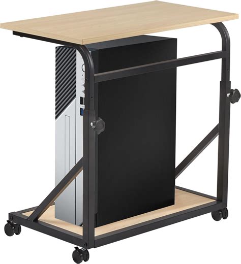 Amazon.com: FAGIGY Computer Tower Stand, C-Shape 2-Tier Pc Tower Stand ...