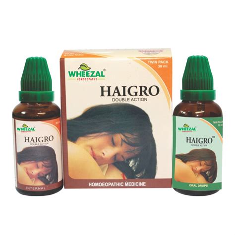 Wheezal Haigro Drops | Homeopathy for Hair Fall, Dandruff & Premature ...