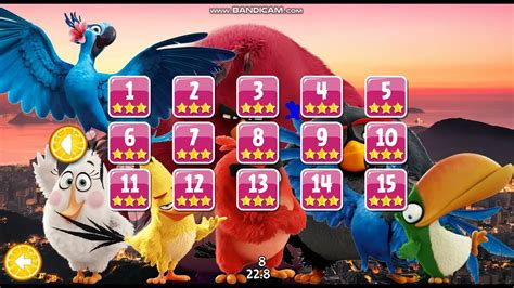 Angry Birds Rio (v1.4.4) Sprites changed 2 by Yuri gameplay - YouTube