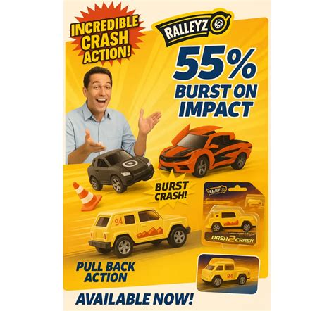 Buy Ralleyz Dash 2 Crash Pull Back & Go Action Car, Desert Storm ...
