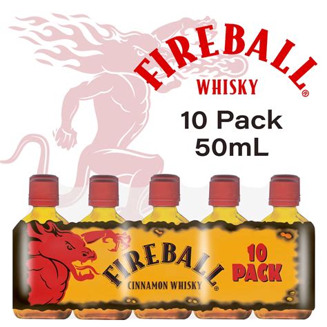 Fireball Low-proof Cinnamon Whiskey - 10pk