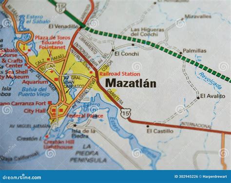 Mazatlan Mexico Map