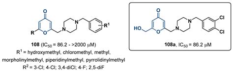 Heterocyclic Compounds as Synthetic Tyrosinase Inhibitors: Recent Advances