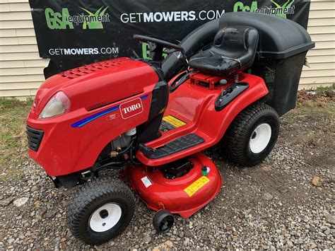 42IN TORO LX423 RIDING LAWN TRACTOR W/REAR BAGGER! 20HP ENGINE! CLEAN ...