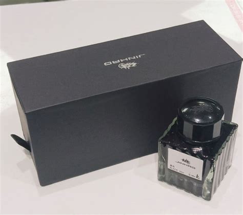 Jinhao Black Color Pen Box With 50ml Black Ink Bottle SKU 50152