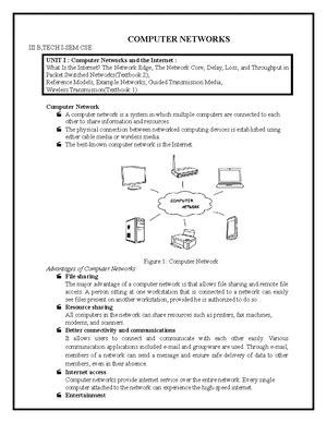 CN UNIT-2 - computer networks - COMPUTER NETWORKS UNIT - 2: DATA LINK ...