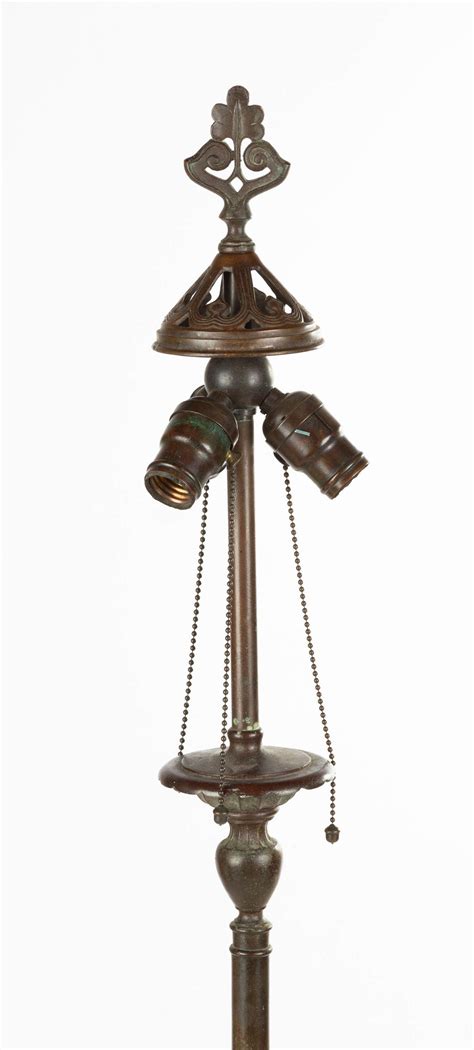 Handel Peacock Floor Lamp Base | Cottone Auctions