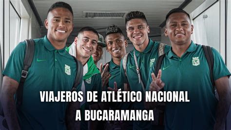 Viajeros de Atlético Nacional a Bucaramanga para la final