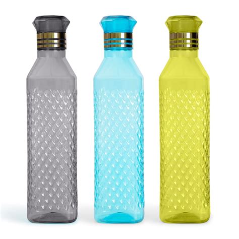 HomeWiz Kitchen Plastic Water Bottle I Water Bottle 1 ltr | Ideal for ...
