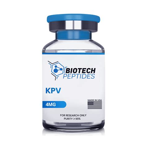 Buy KPV Peptide (4mg) - BiotechPeptides