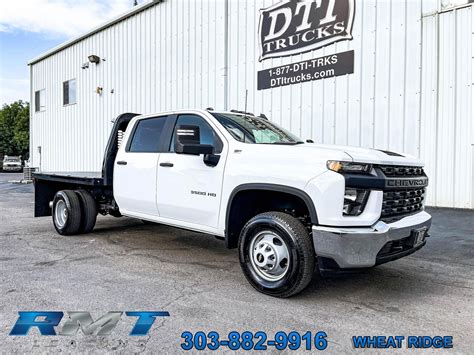 2022 Chevrolet 3500HD 9 ft Flatbed Truck - 350HP, 6 Speed Automatic For Sale | Wheat Ridge, CO ...