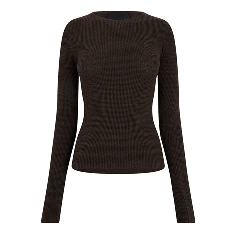 FEAR OF GOD ESSENTIALS | Women's Long-Sleeve Waffle T-Shirt | Women ...