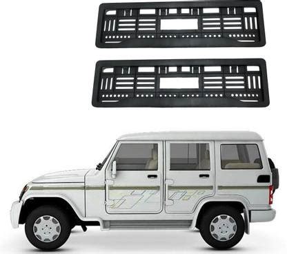 SAMIE Full Open Number Plate Frame For Bolero Car Number Plate Price in ...