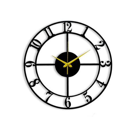 Stylish Design Metal Wall Clock – auromin.in