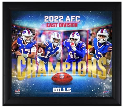 Buffalo Bills playoffs gear: AFC East Champions hats, shirts, more NFL ...