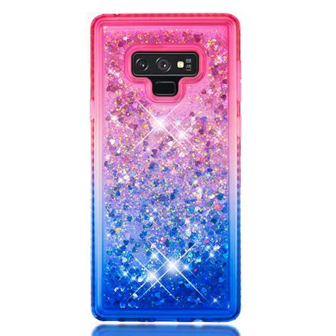 TaiHeng Glitter Liquid Quicksand Waterfall Floating Flowing Sparkle ...