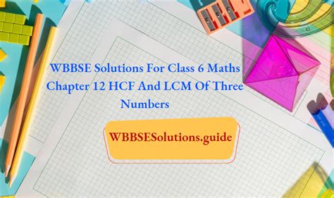 WB Class 6 Math Solved Chapter 12 的图像结果