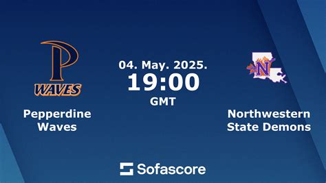 Pepperdine Waves Northwestern State Demons live score, video stream and ...
