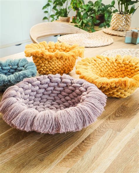 Image result for Macrame Baskets Tutorial