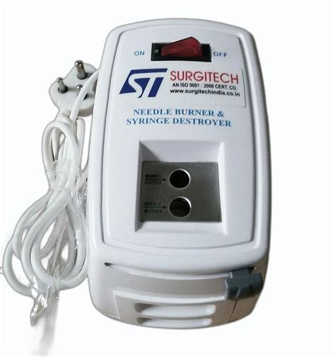 Electric Syringe Needle Destroyer - Syringe Needle Destroyer ...