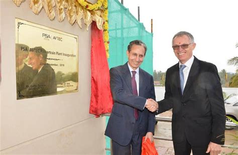 PSA Group and Avtec inaugurate new powertrain plant in Hosur | Autocar ...