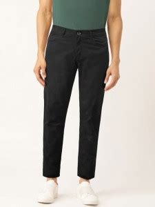 United Colors of Benetton Slim Fit Men Brown Trousers - Buy United ...