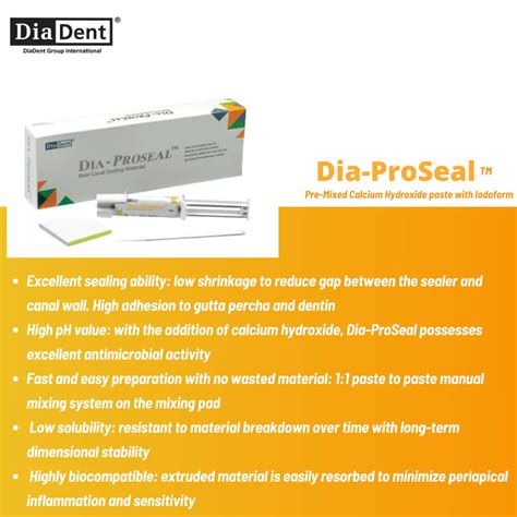 DiaDent DiaProseal - Epoxy Resin Based Root Canal Sealer by Dental Avenue
