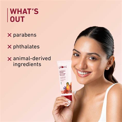 Shop Best Papaya Face Wash With Saffron & Vit B5 for Glowing Skin – Plum
