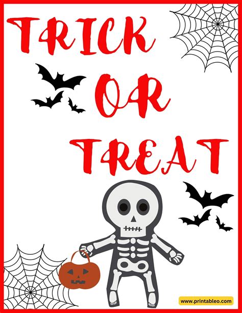 60+ Best FREE Printable Halloween Signs - Printableo.Com