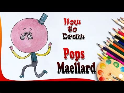 How to Draw Pops Maellard || Regular show || Easy drawing - YouTube
