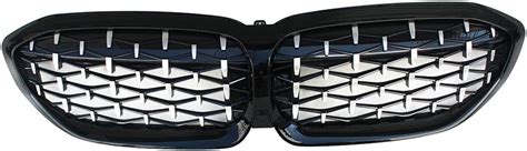 Buy Front Bumper Kidney Grill Diamond Racing Grille For BMW G20 G21 G28 ...