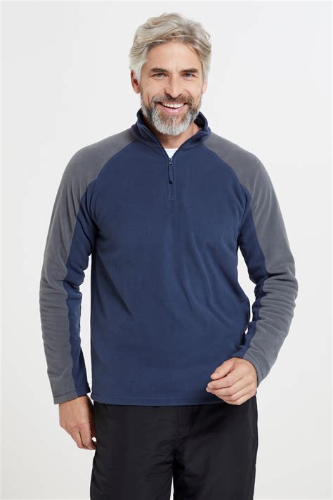Ashbourne II Forro polar con media cremallera, de hombre | Mountain ...
